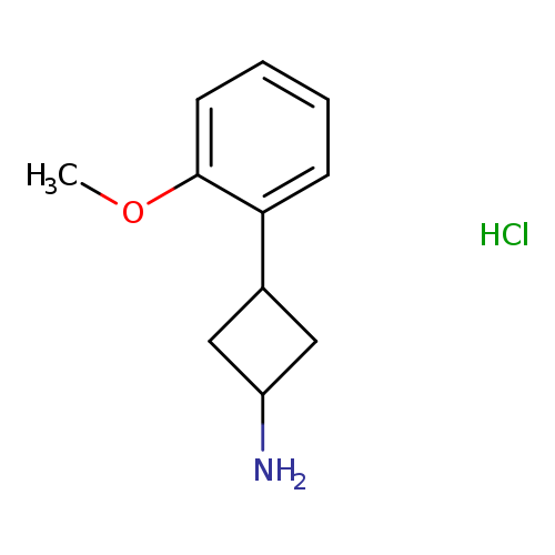 3-(2-methoxyphenyl)cyclobutan-1-amine hydrochloride