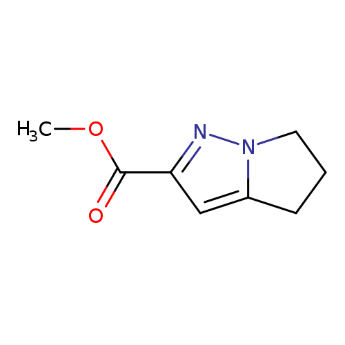 4H-Pyrrolo[1,2-b]pyrazole-2-carboxylic acid, 5,6-dihydro-, methyl ester