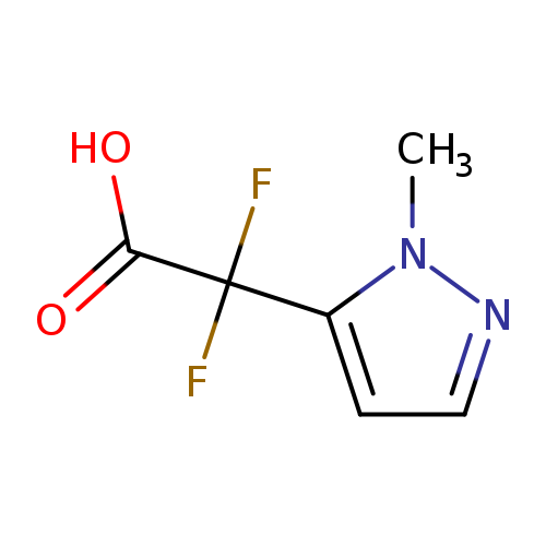2,2-difluoro-2-(1-methyl-1h-pyrazol-5-yl)acetic acid