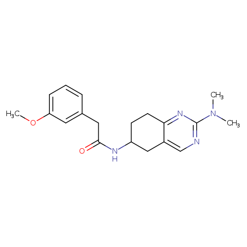 N-[2-(dimethylamino)-5,6,7,8-tetrahydroquinazolin-6-yl]-2-(3-methoxyphenyl)acetamide