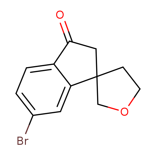 6-bromo-2,3-dihydrospiro[indene-1,3'-oxolan]-3-one