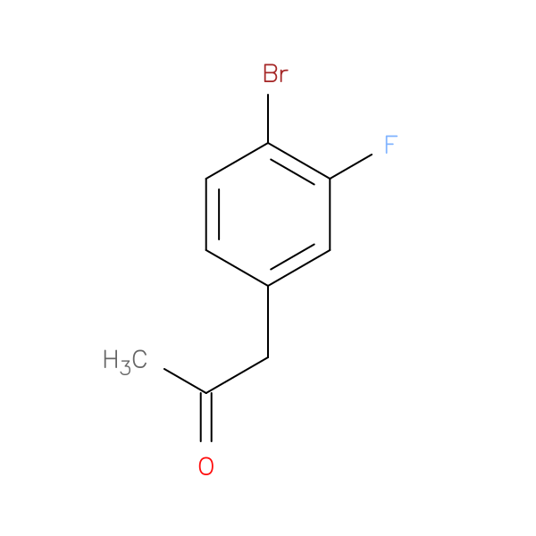 1-(4-bromo-3-fluorophenyl)propan-2-one