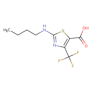2-(Butylamino)-4-(trifluoromethyl)thiazole-5-carboxylic acid