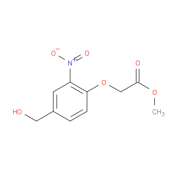 2-[4-(Hydroxymethyl)-2-nitrophenoxy]acetic acid methyl ester
