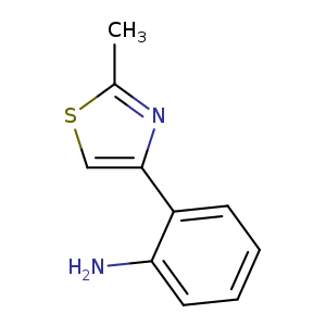 2-(2-Methyl-1,3-thiazol-4-yl)aniline