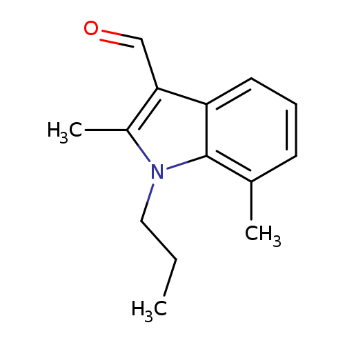 2,7-Dimethyl-1-propyl-1h-indole-3-carbaldehyde