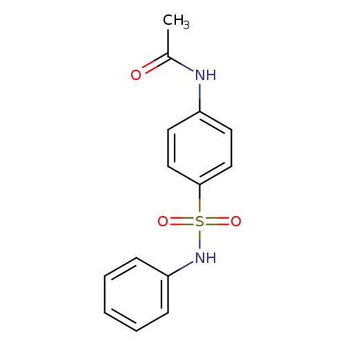 Acetamide, N-[4-[(phenylamino)sulfonyl]phenyl]-