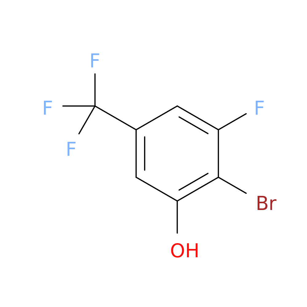 2-bromo-3-fluoro-5-(trifluoromethyl)phenol
