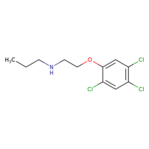1-Propanamine, N-[2-(2,4,5-trichlorophenoxy)ethyl]-