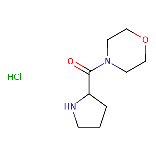 Morpholino(pyrrolidin-2-yl)methanone hydrochloride
