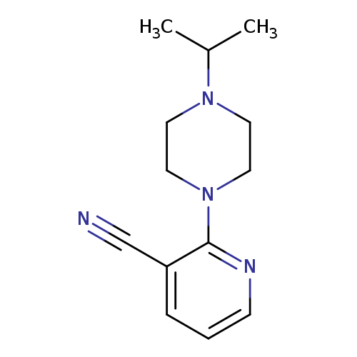 2-[4-(propan-2-yl)piperazin-1-yl]pyridine-3-carbonitrile