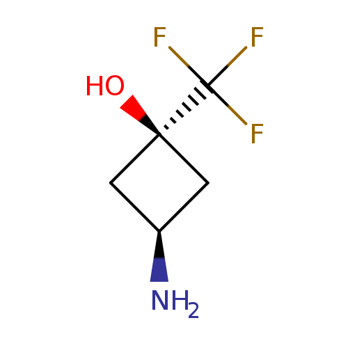 cis-3-amino-1-(trifluoromethyl)cyclobutan-1-ol hydrochloride