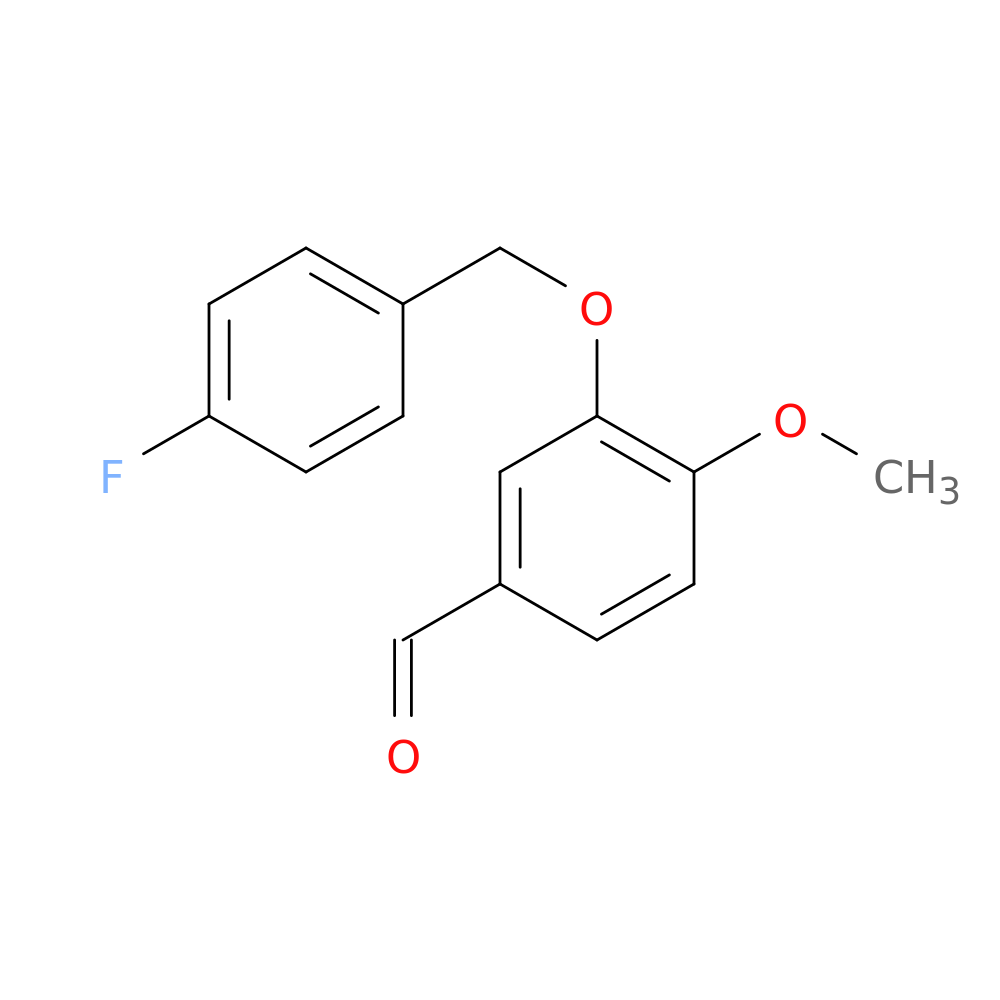 3-[(4-Fluorophenyl)methoxy]-4-methoxybenzaldehyde