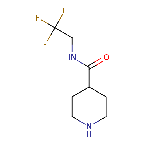 N-(2,2,2-Trifluoroethyl)piperidine-4-carboxamide