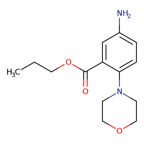 Propyl 5-amino-2-morpholin-4-ylbenzoate