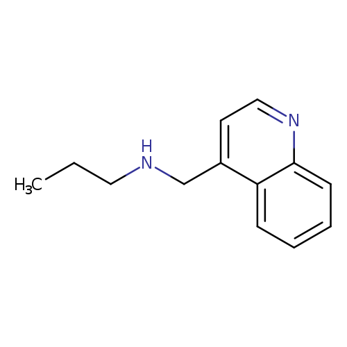 Propyl[(quinolin-4-yl)methyl]amine