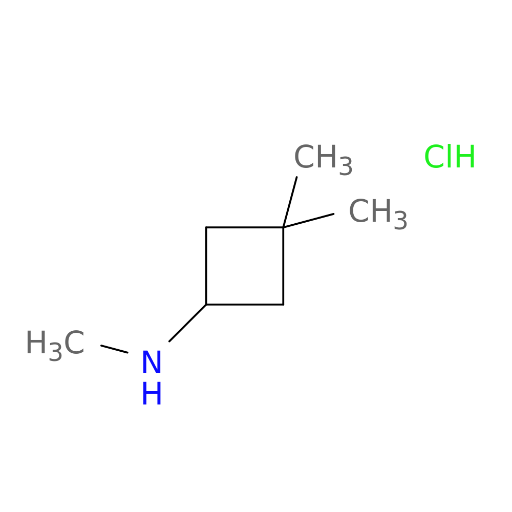 N,3,3-Trimethylcyclobutan-1-amine hydrochloride