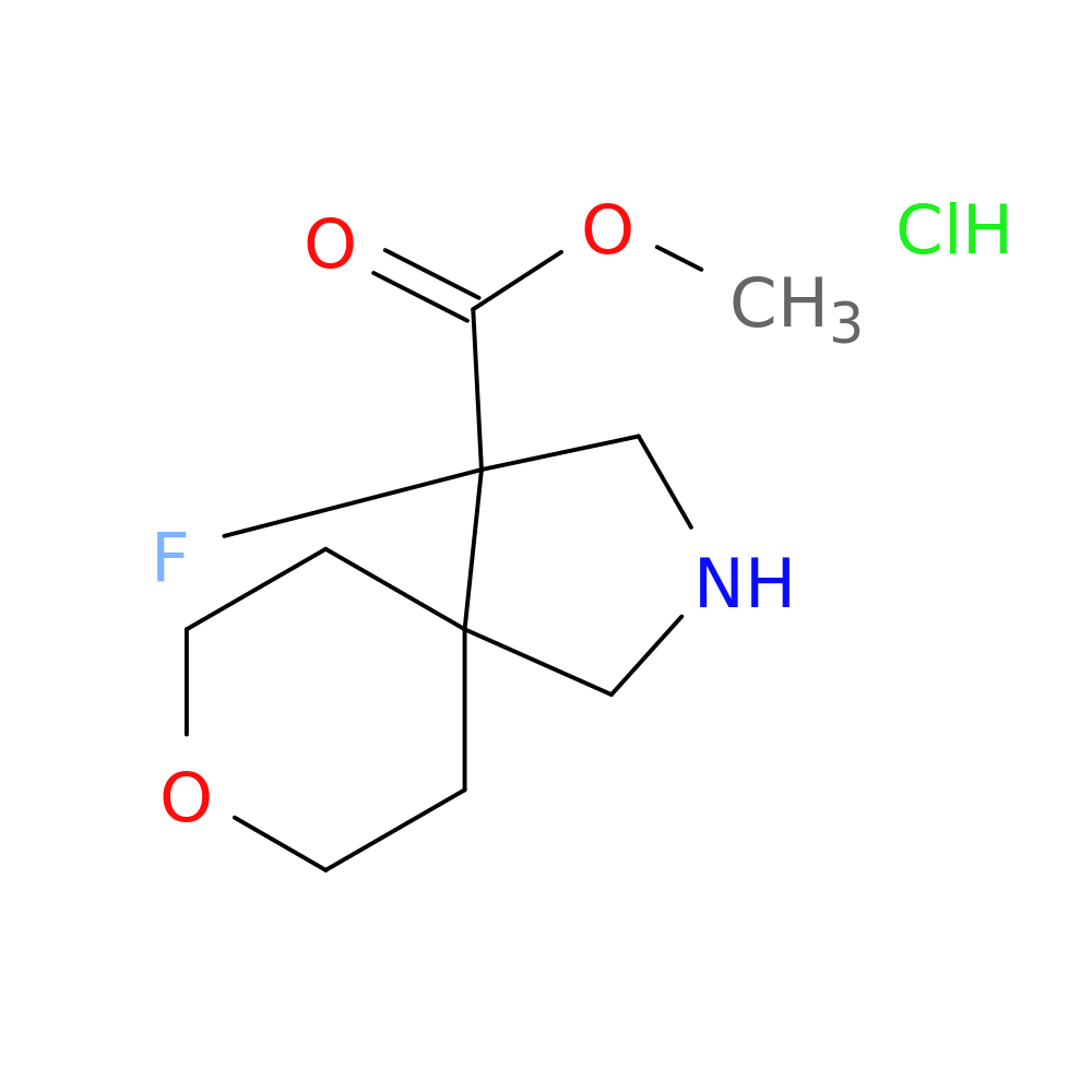 methyl 4-fluoro-8-oxa-2-azaspiro[4.5]decane-4-carboxylate hydrochloride