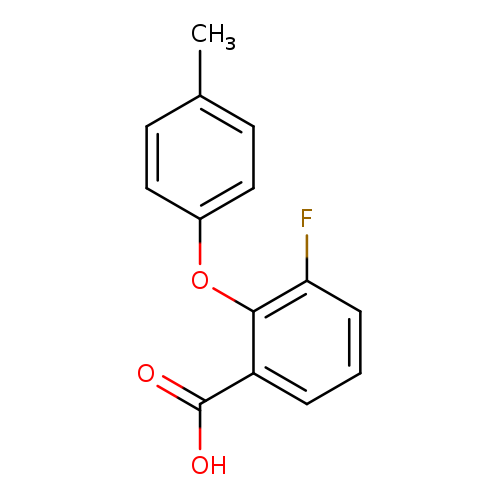 3-fluoro-2-(4-methylphenoxy)benzoic acid