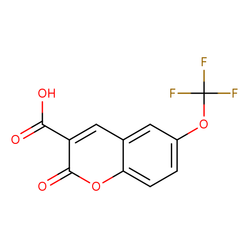 6-(Trifluoromethoxy)-2-oxo-2H-chromene-3-carboxylic acid