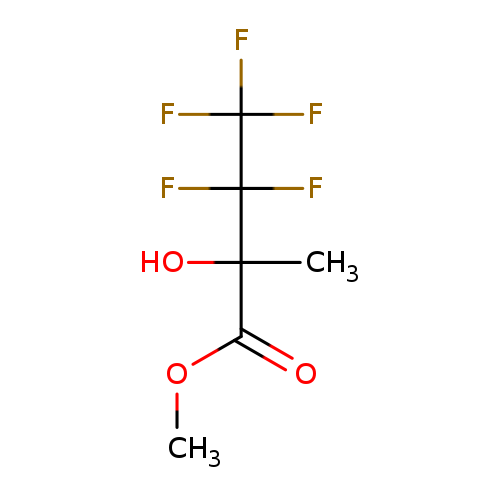 3,3,4,4,4-Pentafluoro-2-hydroxy-2-methylbutyric acid methyl ester