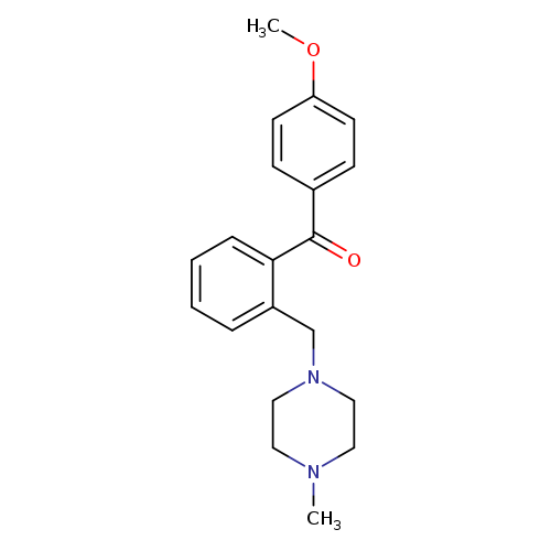 4'-METHOXY-2-(4-METHYLPIPERAZINOMETHYL) BENZOPHENONE