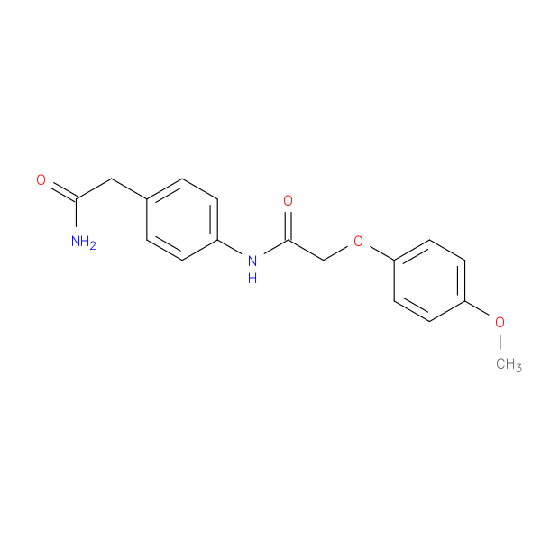N-[4-(carbamoylmethyl)phenyl]-2-(4-methoxyphenoxy)acetamide