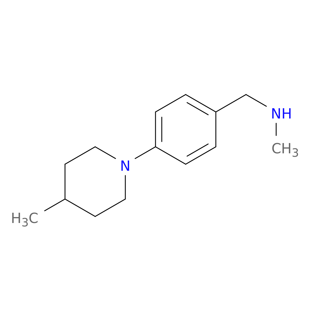 N-Methyl-n-[4-(4-methylpiperidin-1-yl)benzyl]amine