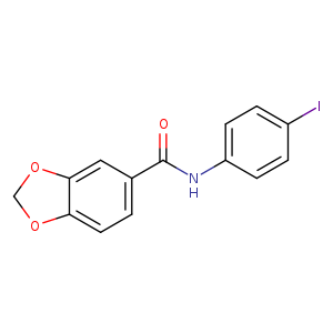 N-(4-iodophenyl)-1,3-benzodioxole-5-carboxamide