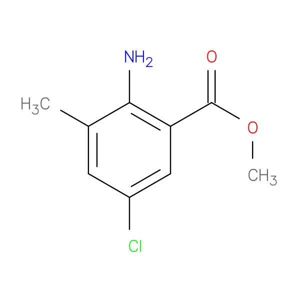 Benzoic acid, 2-aMino-5-chloro-3-Methyl-, Methyl ester