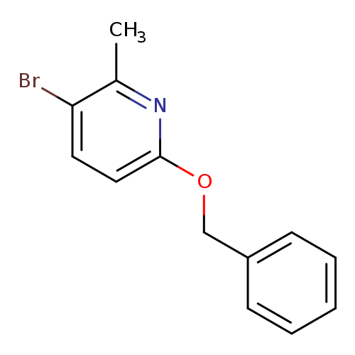 Pyridine, 3-bromo-2-methyl-6-(phenylmethoxy)-