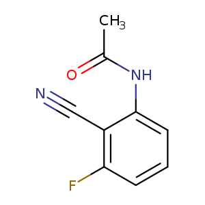 Acetamide, N-(2-cyano-3-fluorophenyl)-