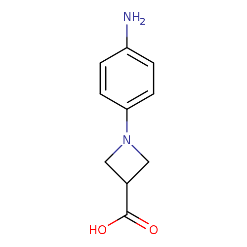 3-Azetidinecarboxylicacid, 1-(4-aminophenyl)-