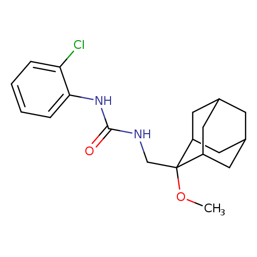 1-(2-chlorophenyl)-3-[(2-methoxyadamantan-2-yl)methyl]urea