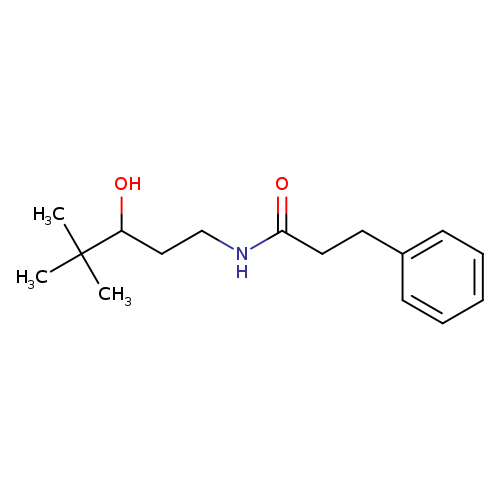 N-(3-hydroxy-4,4-dimethylpentyl)-3-phenylpropanamide