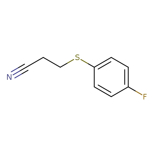 3-[(4-fluorophenyl)sulfanyl]propanenitrile