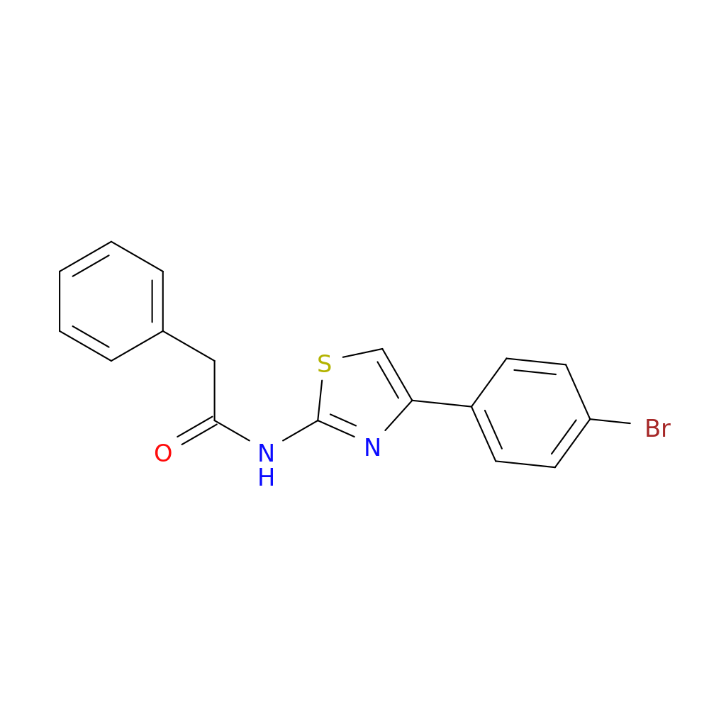 N-(4-(4-Bromophenyl)thiazol-2-yl)-2-phenylacetamide