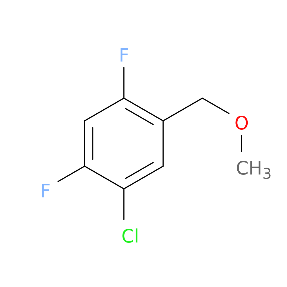 1-Chloro-2,4-difluoro-5-(methoxymethyl)benzene