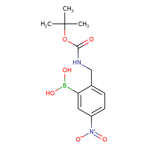 2-(BOC-Aminomethyl)-5-nitrophenylboronic acid