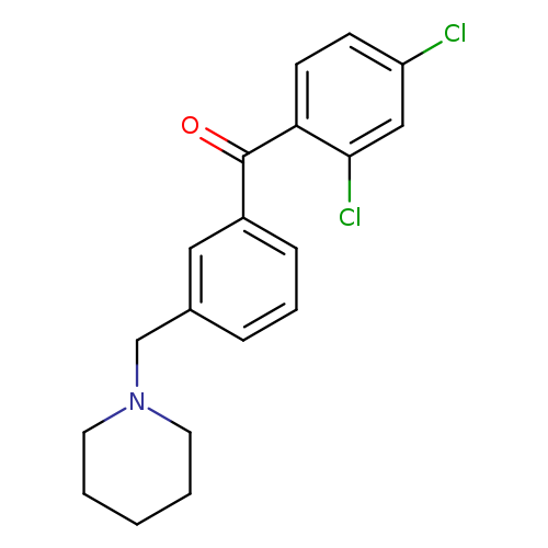 2,4-Dichloro-3'-piperidinomethyl benzophenone