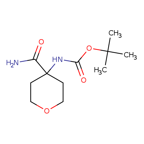 tert-butyl N-(4-carbamoyloxan-4-yl)carbamate