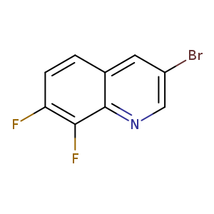 Quinoline, 3-bromo-7,8-difluoro-