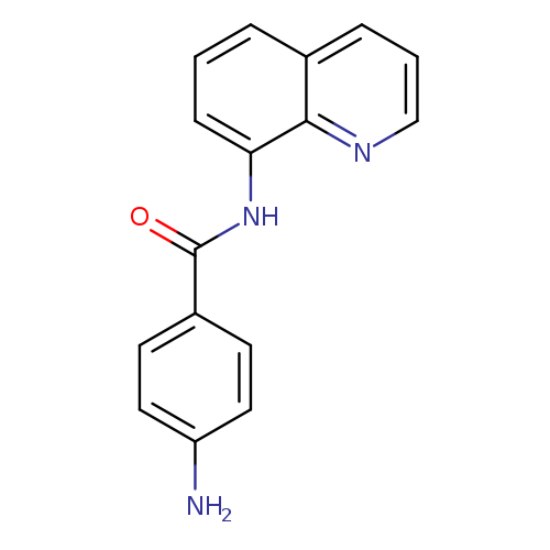 4-amino-N-(quinolin-8-yl)benzamide