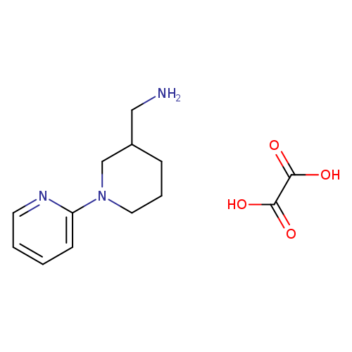 (1-(Pyridin-2-yl)piperidin-3-yl)methanamine oxalate