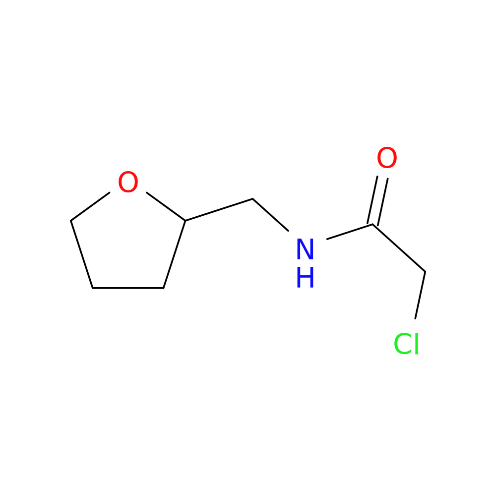 2-Chloro-N-((tetrahydrofuran-2-yl)methyl)acetamide