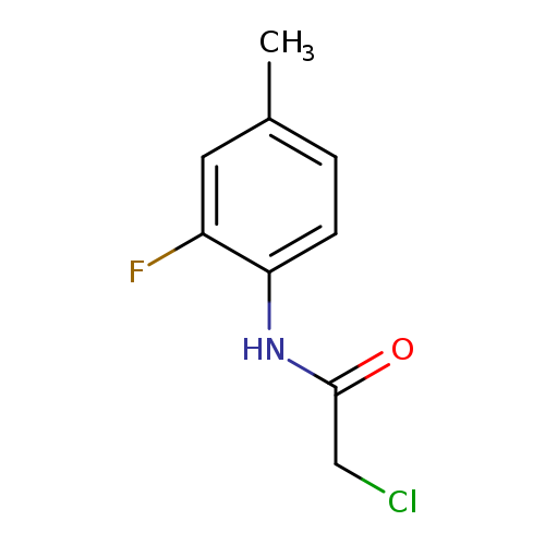 Acetamide,2-chloro-N-(2-fluoro-4-methylphenyl)-