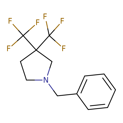 1-benzyl-3,3-bis(trifluoromethyl)pyrrolidine