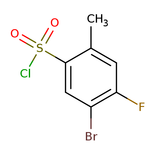 5-Bromo-4-fluoro-2-methylbenzenesulfonyl chloride