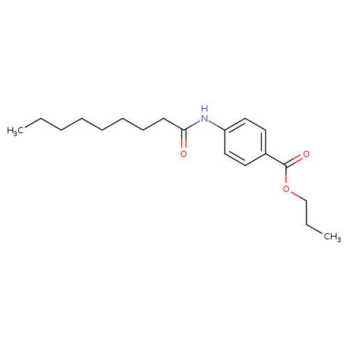 propyl 4-(nonanoylamino)benzoate
