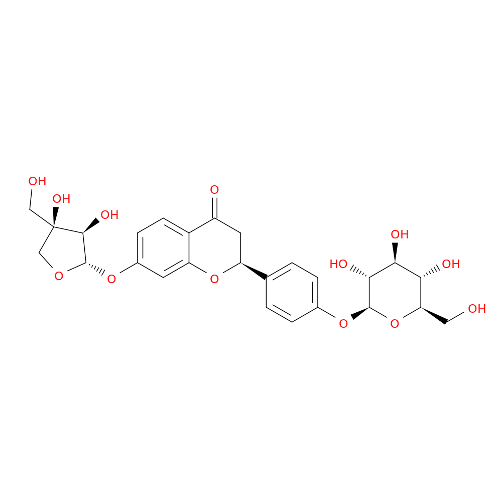 Liguiritigenin-7-O-D-apiosyl-4'-O-D-glucoside